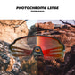 ROCKBROS Okulary rowerowe fotochromowe Okulary przeciwsłoneczne UV400