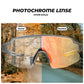 ROCKBROS Okulary rowerowe fotochromowe Okulary przeciwsłoneczne UV400