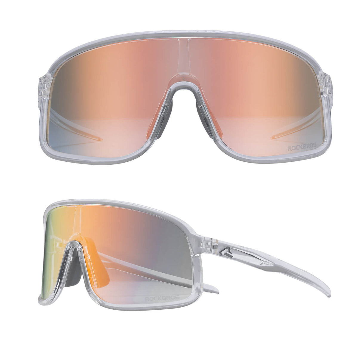 ROCKBROS Okulary przeciwsłoneczne Samoprzyciemniające się Ochrona UV400