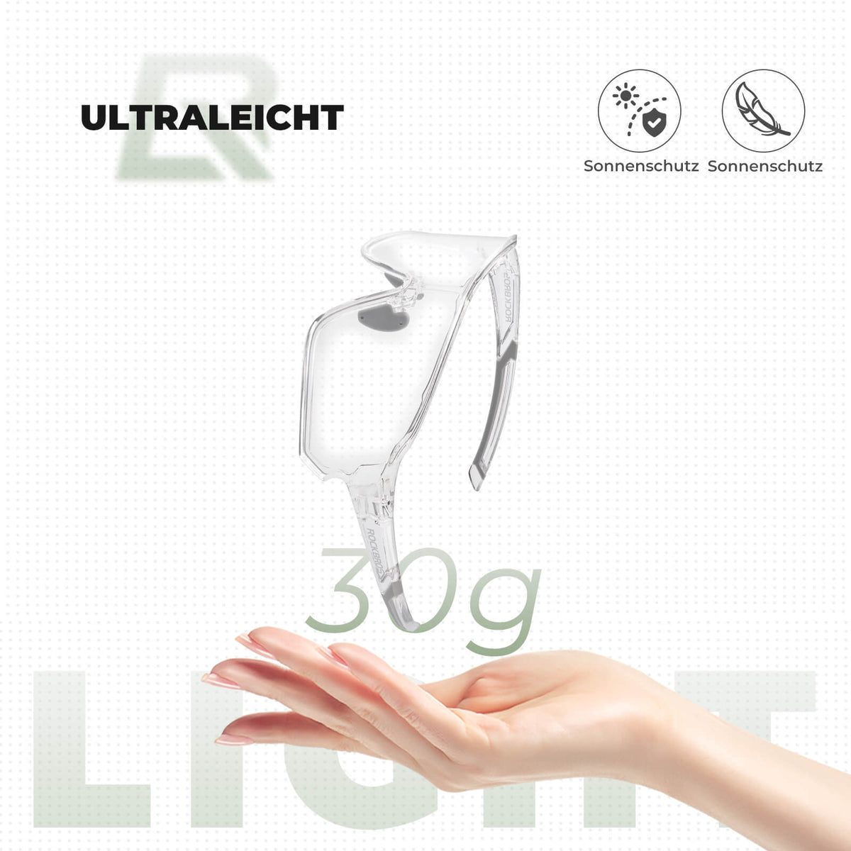 Okulary rowerowe dynamiczne ROCKBROS z filtrem przeciwsłonecznym UV400