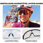 ROCKBROS Ultralekka polaryzowana okulary rowerowe (UV400)