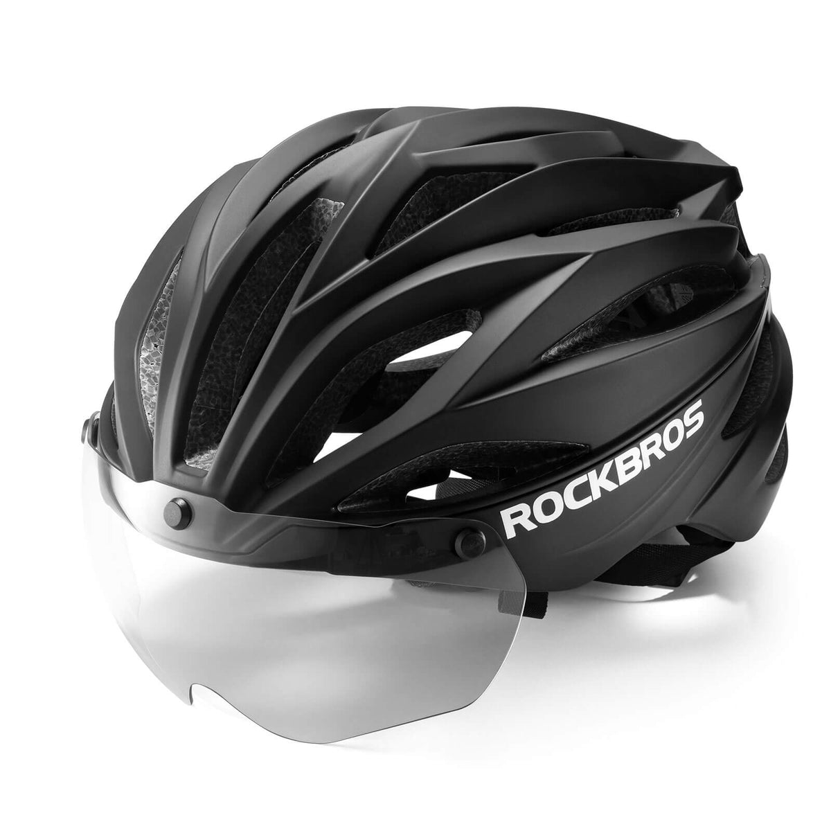 ROCKBROS Kask rowerowy Magnetyczny Odczepiany kask MTB z wizjerem