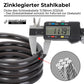 ROCKBROS Zamek do roweru z linką, 4-cyfrowy kod liczbowy ze światłem 120cm/180cm