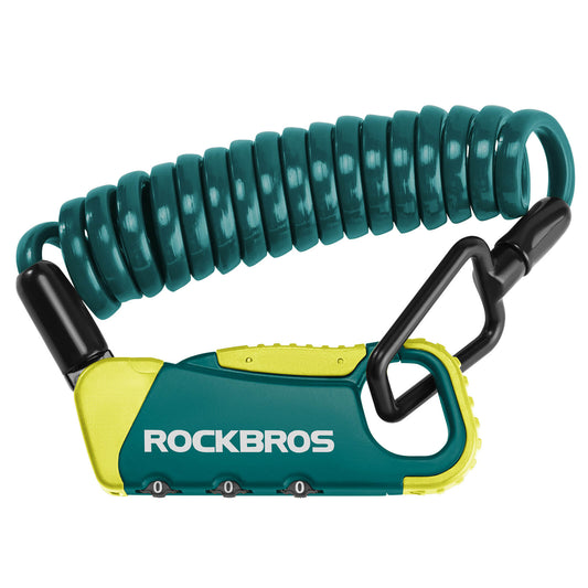 ROCKBROS Zamek na klucz Zamek szyfrowy Zamek na kask 120cm Lekki