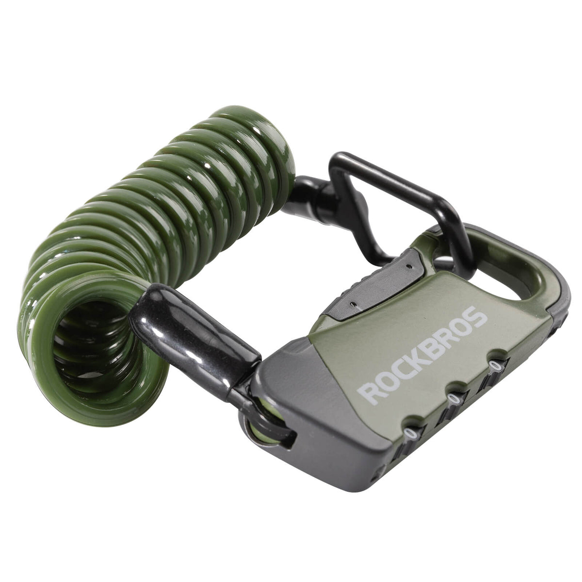 ROCKBROS Zamek na klucz Zamek szyfrowy Zamek na kask 120cm Lekki