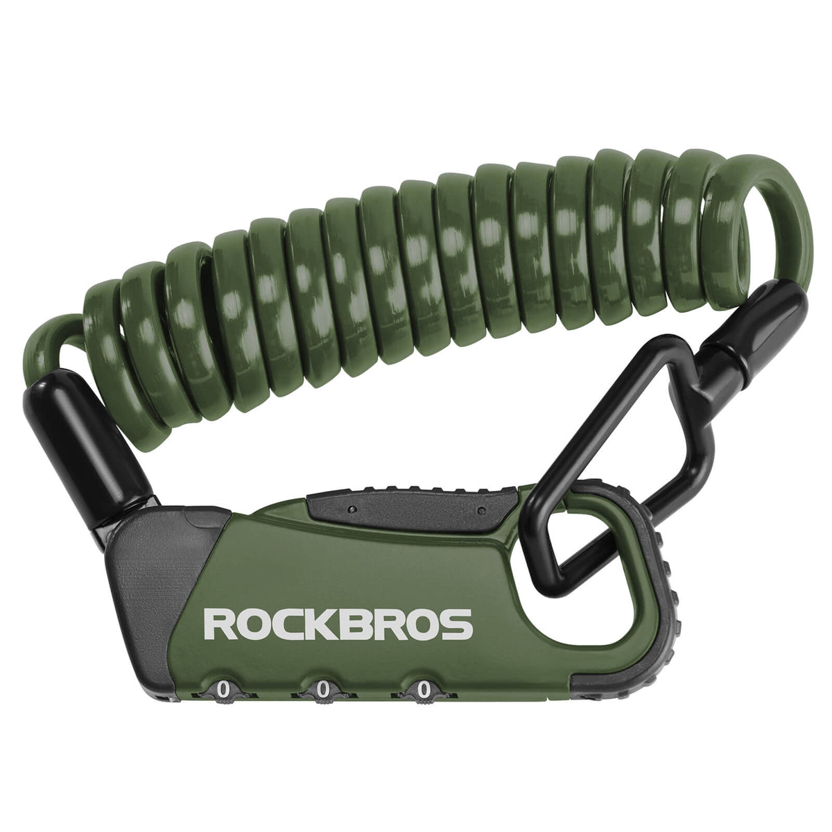 ROCKBROS Zamek na klucz Zamek szyfrowy Zamek na kask 120cm Lekki