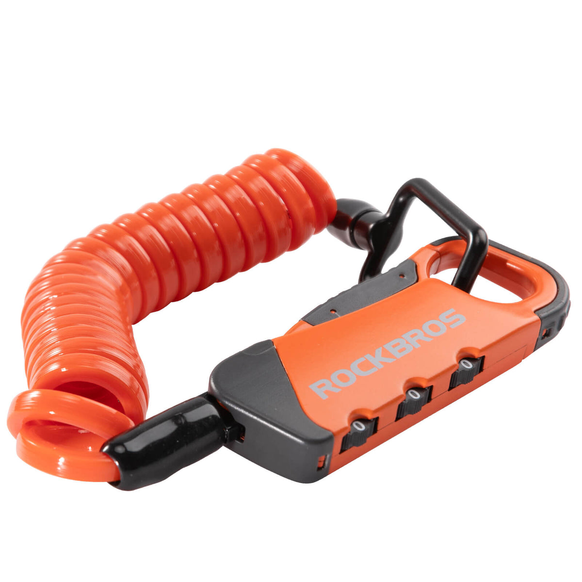 ROCKBROS Zamek na klucz Zamek szyfrowy Zamek na kask 120cm Lekki