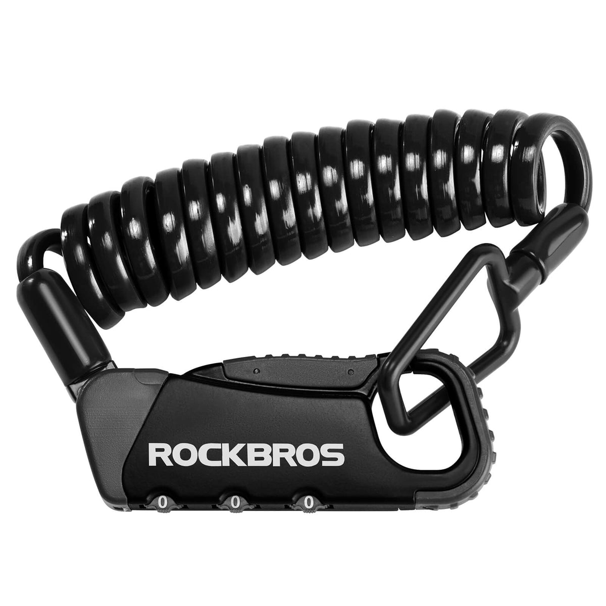 ROCKBROS Zamek na klucz Zamek szyfrowy Zamek na kask 120cm Lekki