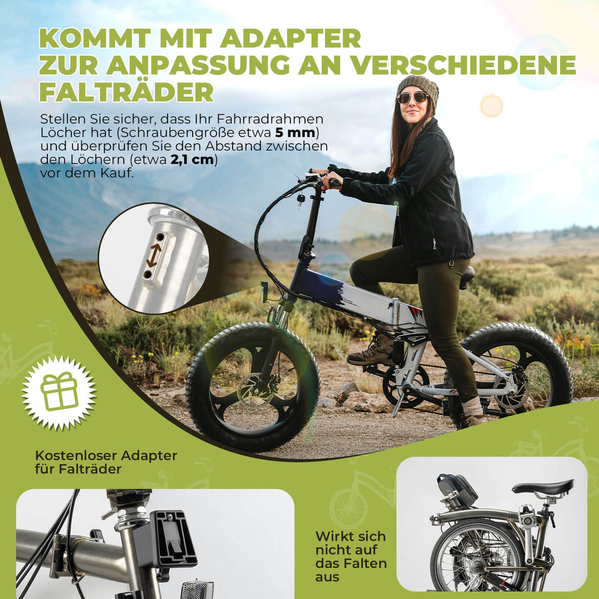 ROCKBROS Sakiewka kierownicy do roweru składanego/Brompton 1,8L