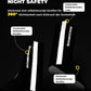 ROCKBROS Nakładki na buty rowerowe Odblaskowe Wodoodporne z rzepem