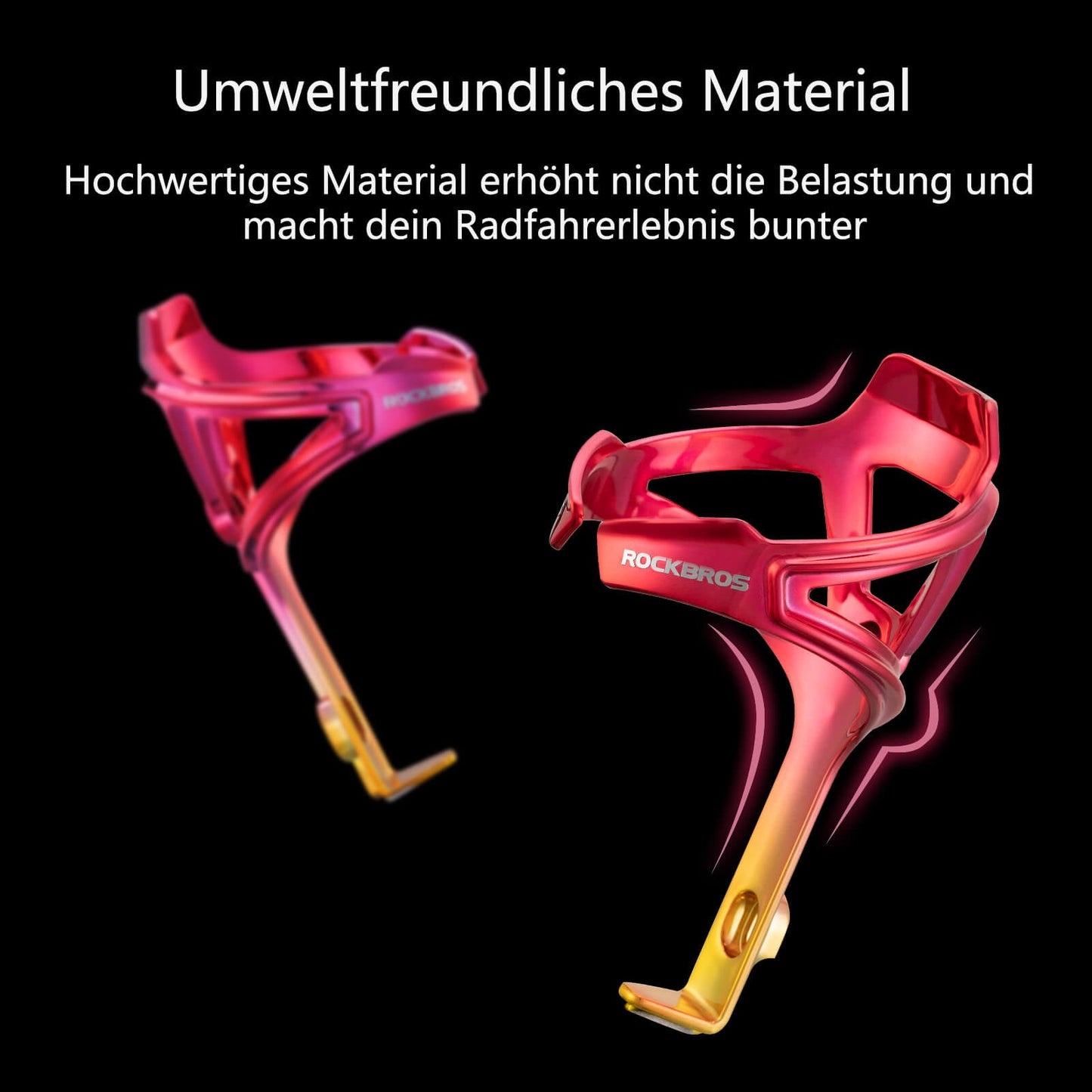 Uchwyt na bidon rowerowy, lekki, do roweru szosowego MTB ROCKBROS