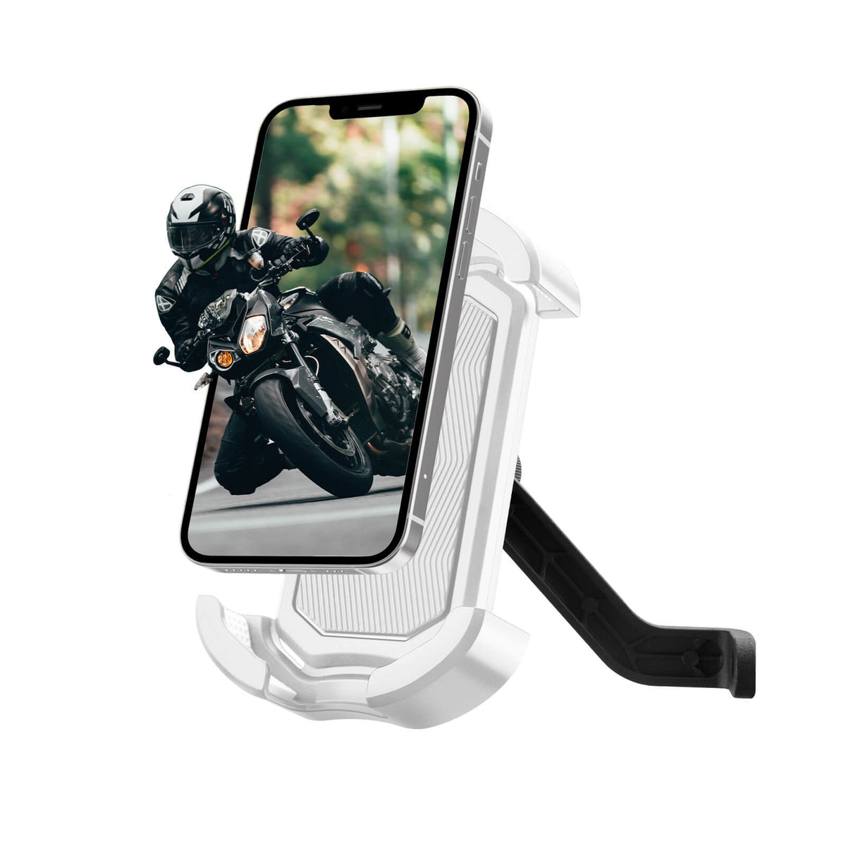 ROCKBROS Uchwyt na telefon rowerowy uchwyt na telefon motocyklowy obracany 360° na 4,7-7,0 cala