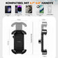 ROCKBROS Uchwyt na telefon rowerowy uchwyt na telefon motocyklowy obracany 360° na 4,7-7,0 cala