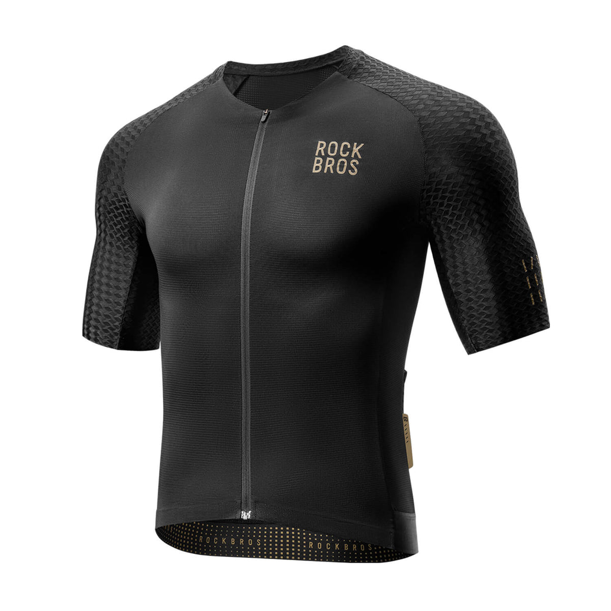 ROCKBROS Męska koszulka rowerowa krótkim rękawem wysokowydajna Jersey na MTB i rower szosowy