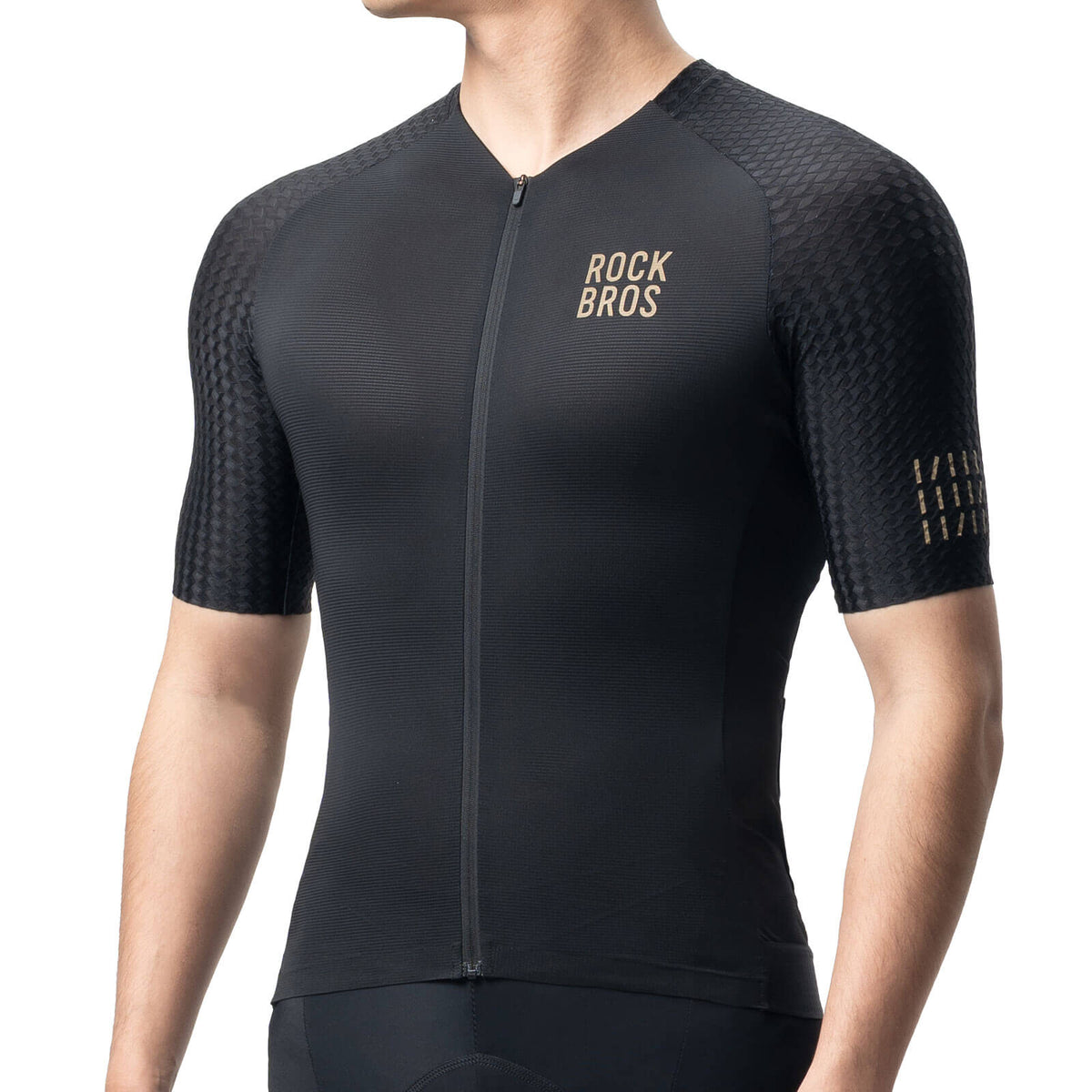 ROCKBROS Męska koszulka rowerowa krótkim rękawem wysokowydajna Jersey na MTB i rower szosowy