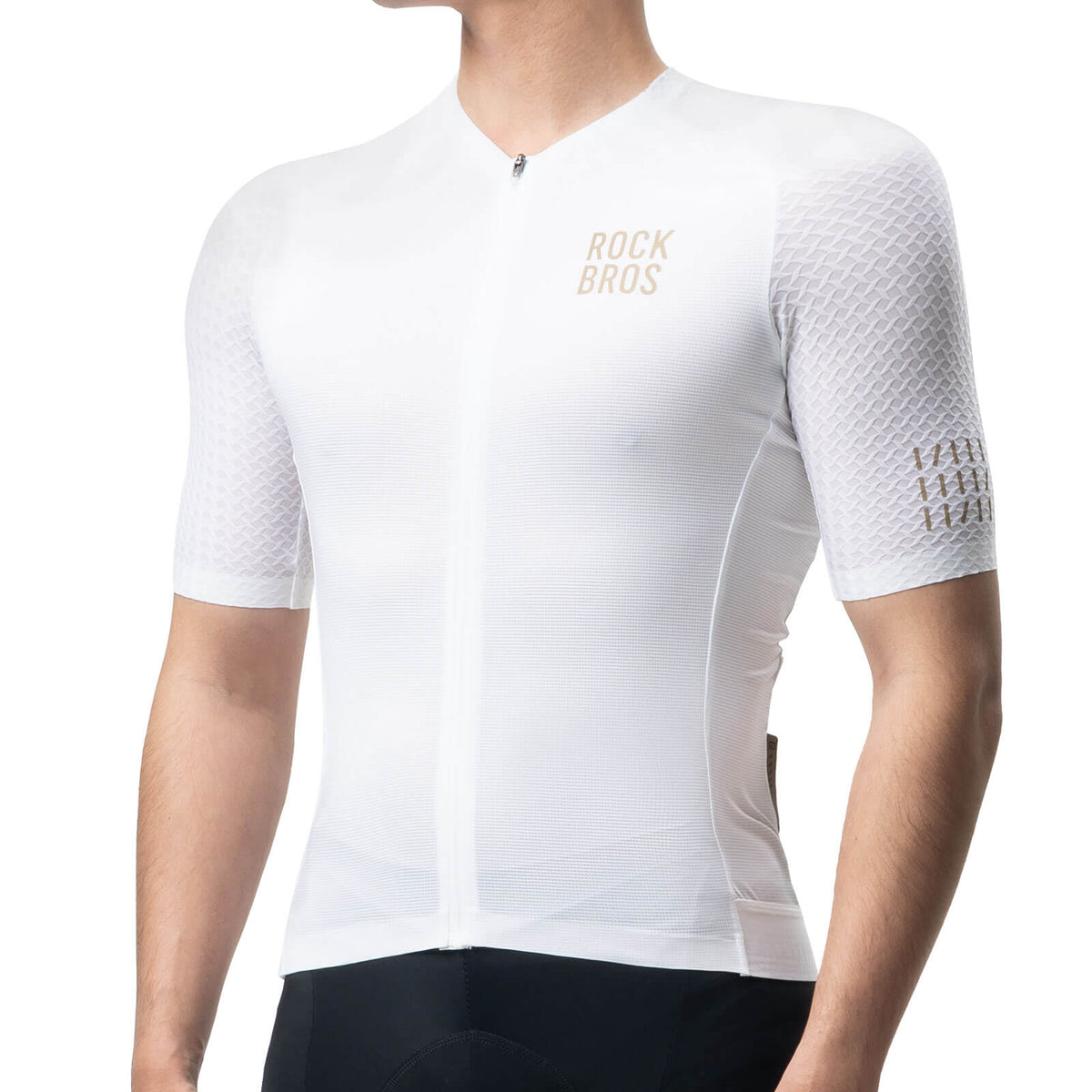 ROCKBROS Męska koszulka rowerowa krótkim rękawem wysokowydajna Jersey na MTB i rower szosowy