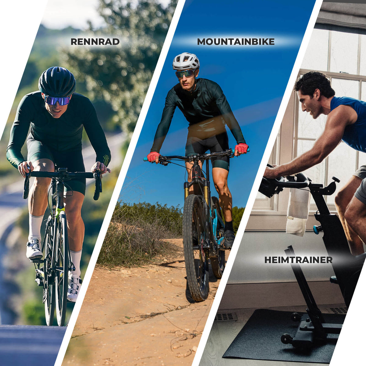ROCKBROS Męskie krótkie spodenki rowerowe z 4D wkładką cyklistyczną Oddychające