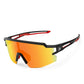 ROCKBROS Spolarizowane okulary sportowe i rowerowe dla dzieci