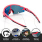 ROCKBROS Spolarizowane okulary sportowe i rowerowe dla dzieci