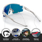 ROCKBROS Spolarizowane okulary sportowe i rowerowe dla dzieci