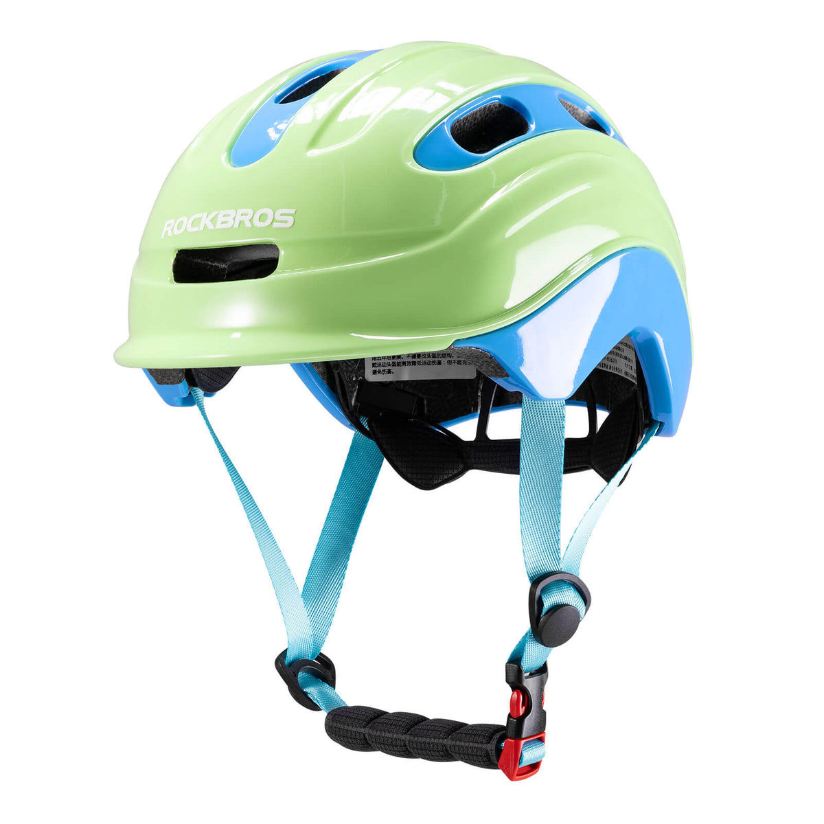 ROCKBROS Kask dziecięcy Kompatybilny z tylnym światłem 54–58 cm 6–18 lat