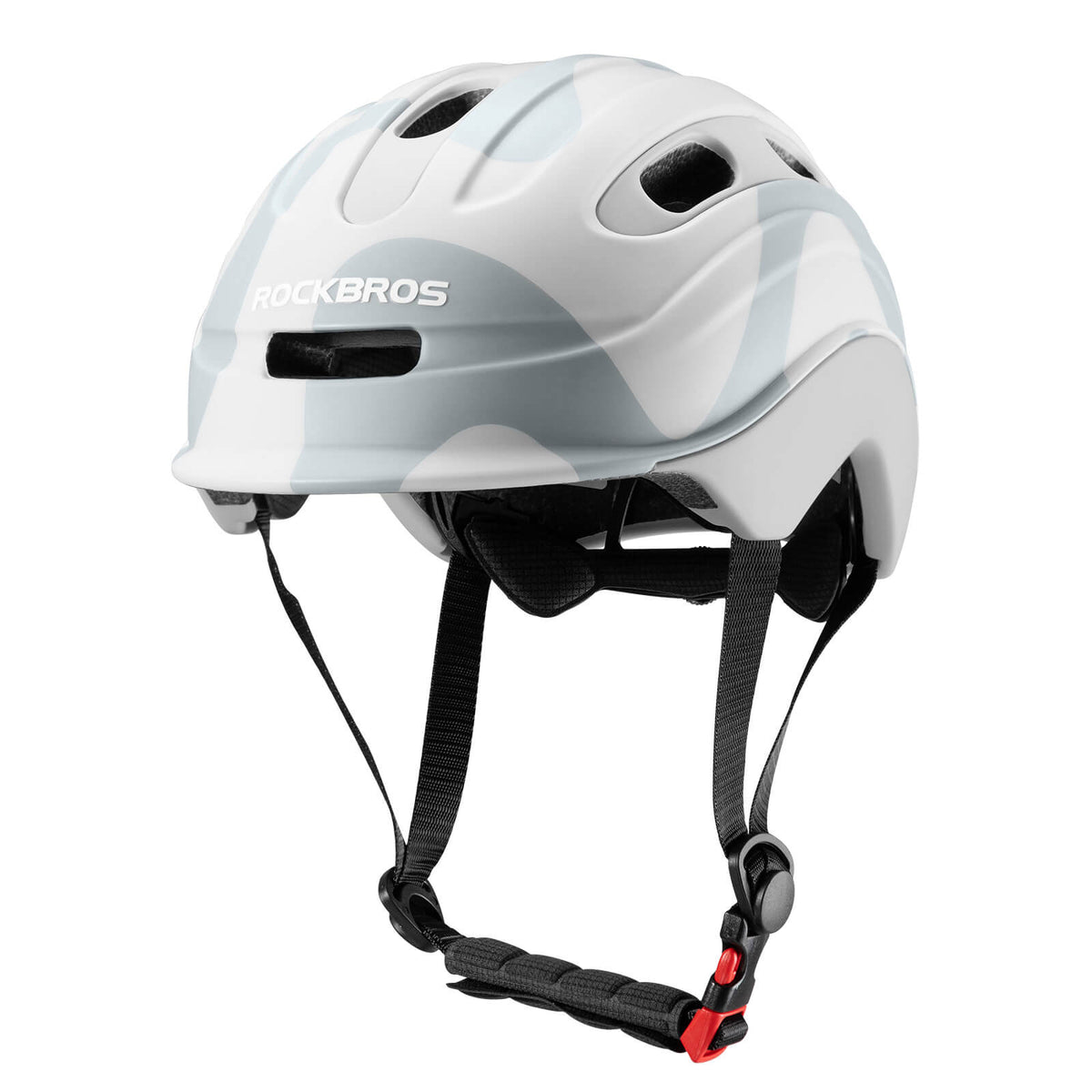 ROCKBROS Kask dziecięcy Kompatybilny z tylnym światłem 54–58 cm 6–18 lat