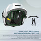ROCKBROS Kask dziecięcy Kompatybilny z tylnym światłem 54–58 cm 6–18 lat