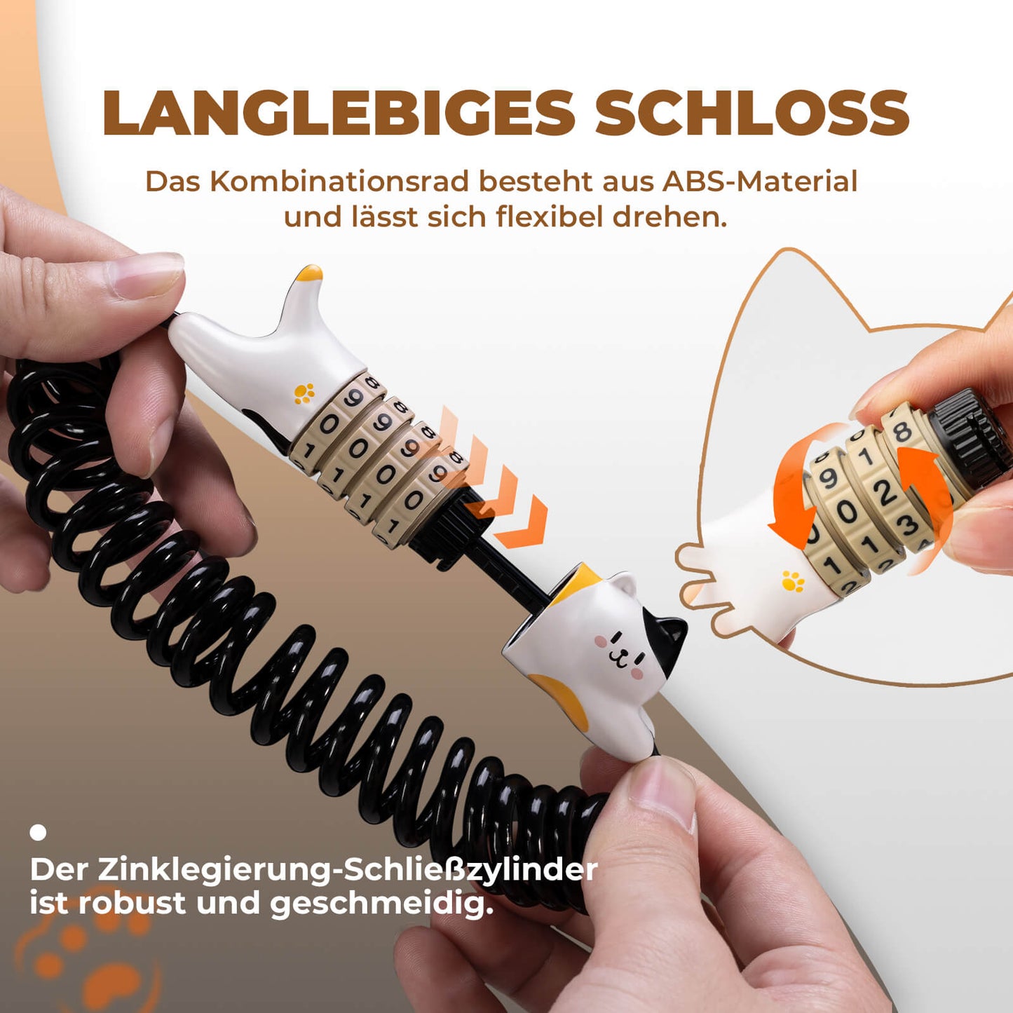 Wielofunkcyjna blokada rowerowa, dziecięca blokada szyfrowa, blokada kasku, ROCKBROS