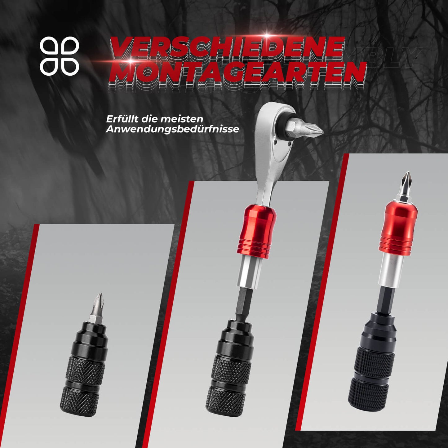 Zestaw kluczy grzechotkowych 1/4 cala Mini narzędzie naprawcze ROCKBROS