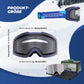 Gogle narciarskie, gogle śnieżne, polaryzacyjne, gogle sportowe kompatybilne z kaskiem, narciarstwo, ROCKBROS