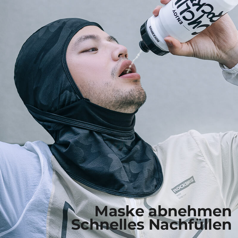 ROCKBROS Balaclava letnia chłodząca kominiarka z ochroną UV