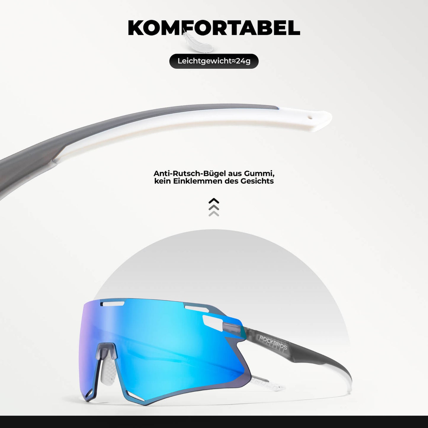 Okulary przeciwsłoneczne, wiatroszczelne okulary rowerowe do uprawiania sportów na świeżym powietrzu, ROCKBROS