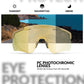 Ultralekkie okulary rowerowe, fotochromowe okulary przeciwsłoneczne z ochroną UV400, ROCKBROS
