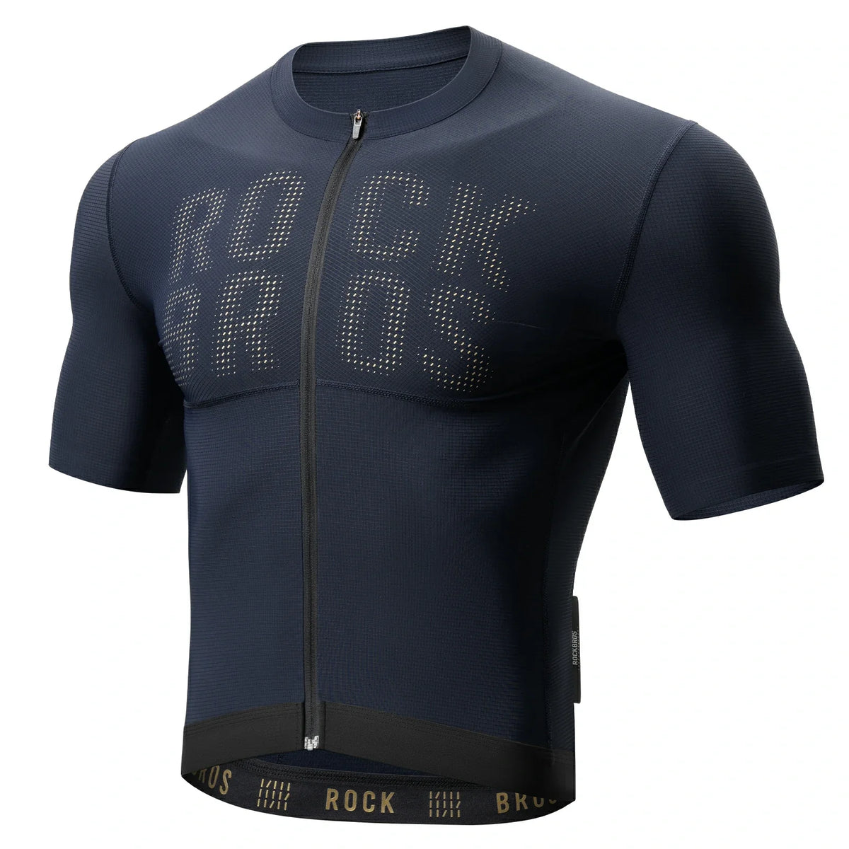 ROCKBROS Koszulka rowerowa krótki rękaw męska, Oddychająca szybko schnąca koszulka szosowa