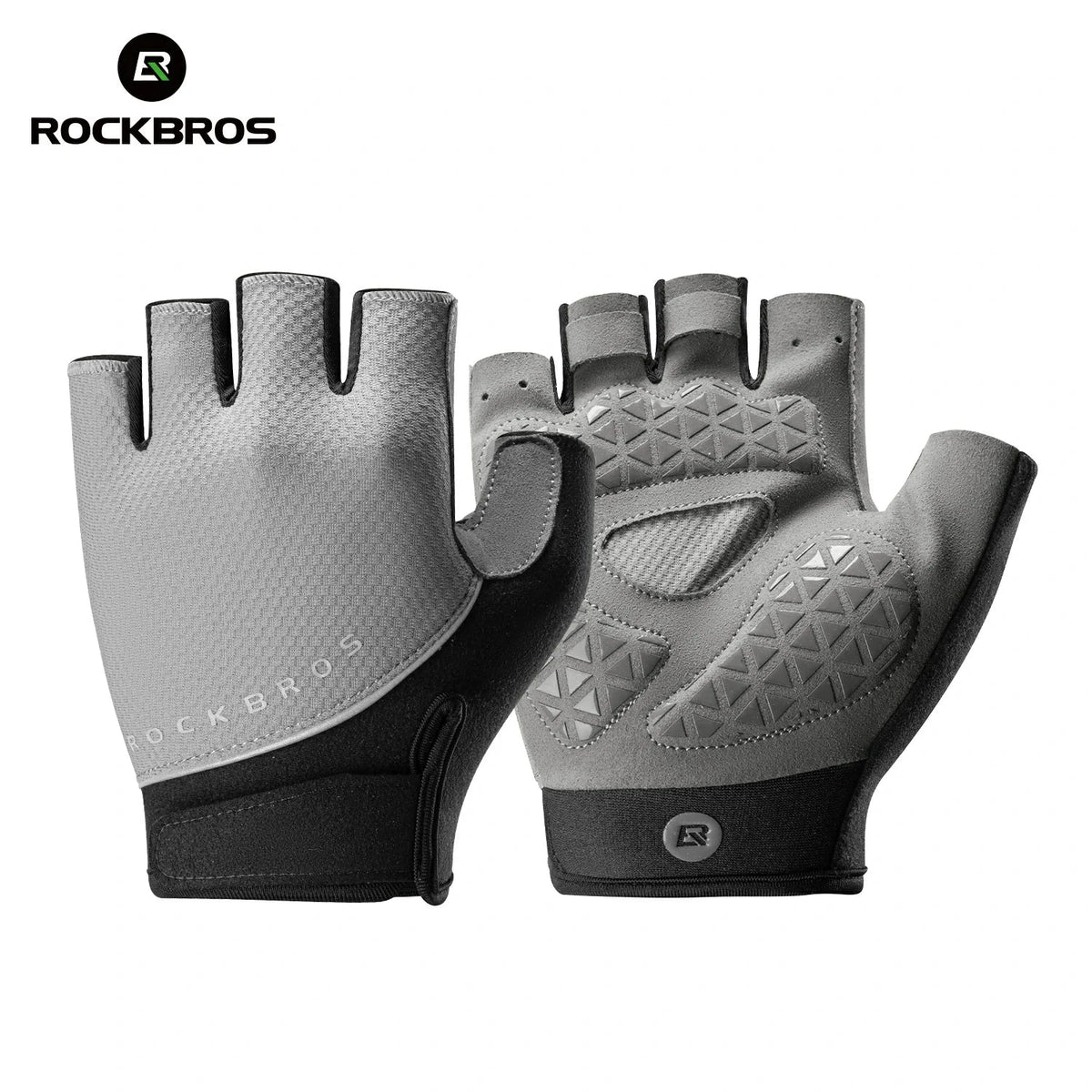 ROCKBROS S424 Rękawiczki rowerowe z odsłoniętymi palcami