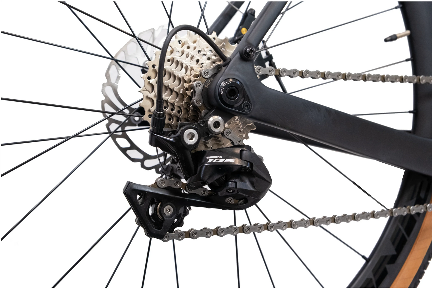 RINOS Sandman3.0 Rower gravel z karbonu Shimano 105 R7000 przełajowy szutrowy z włókna węglowego