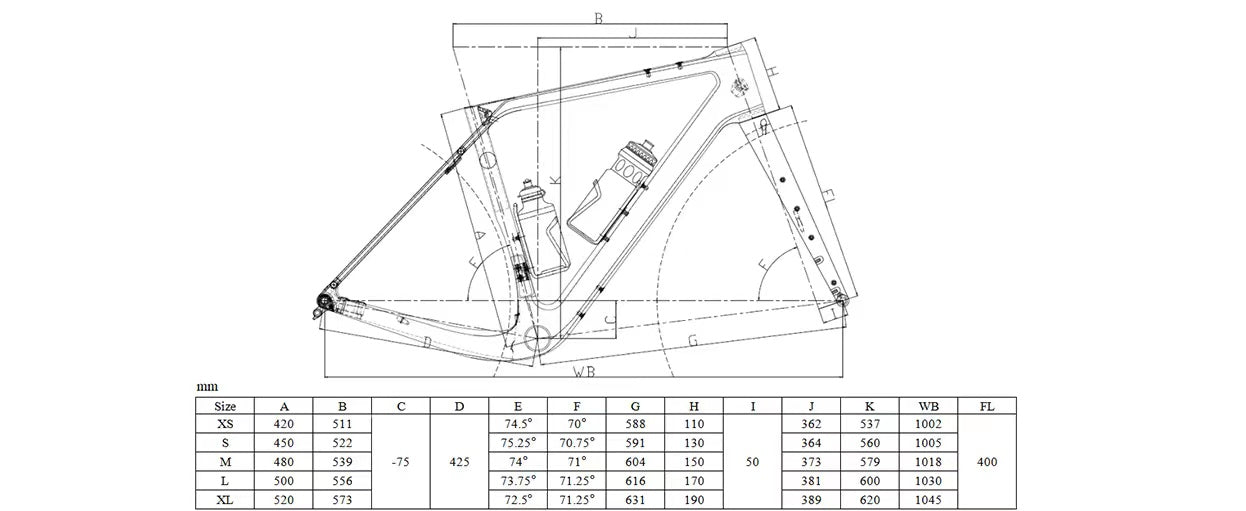 RINOS Sandman7.0 Rower przełajowy gravel z karbonu Shimano GRX820 szutrowy z włókna węglowego