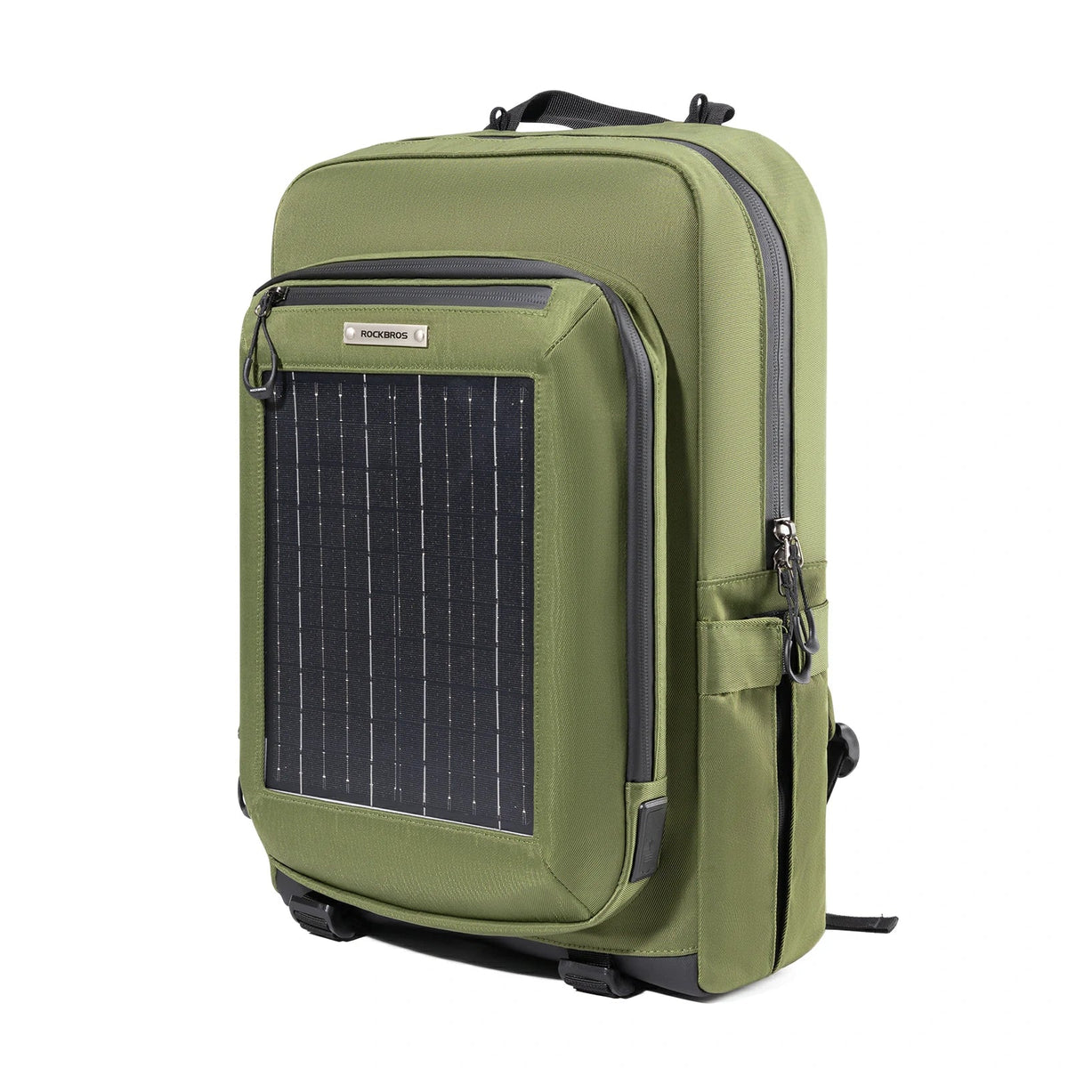 ROCKBROS Plecak solarny Solar Rucksack 20L z elastycznym, odpinanym 10V 14W