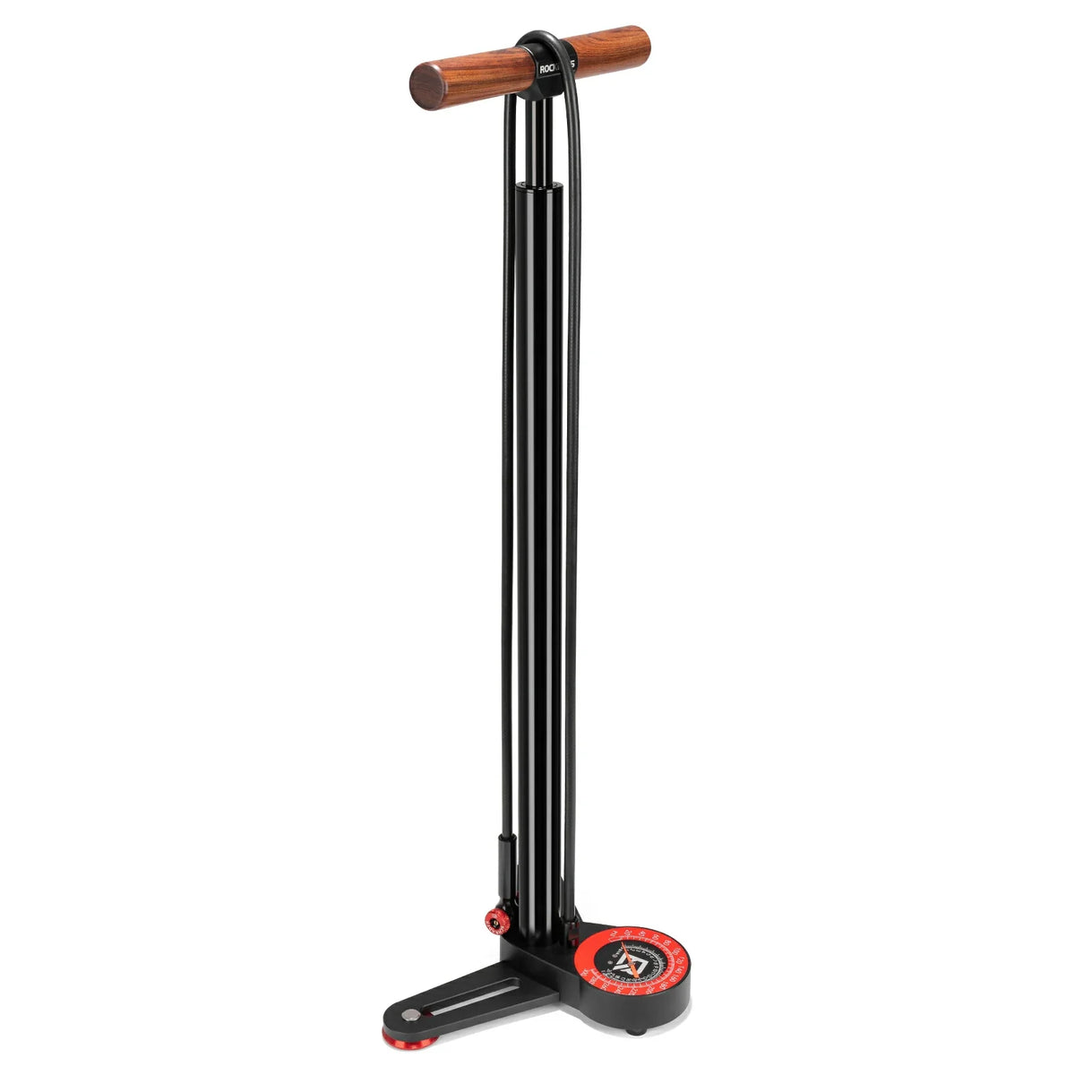 ROCKBROS Pompa stojąca do roweru 240PSI z manometrem