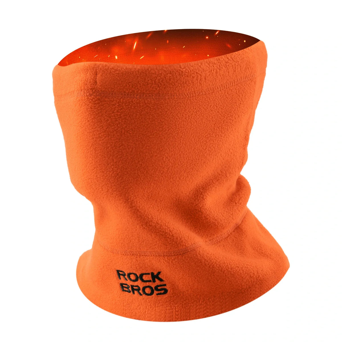 ROCKBROS Zimowa kominirowa chusta polarowa ocieplacz na szyję, Wiatroszczelny multifunkcyjny buff
