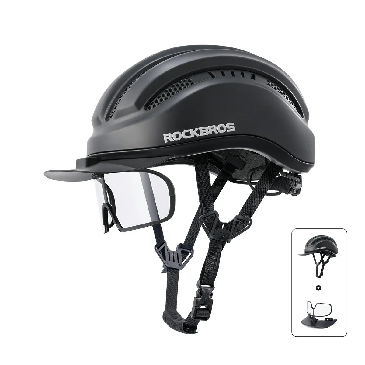ROCKBROS Urban Cycling Lekki kask rowerowy