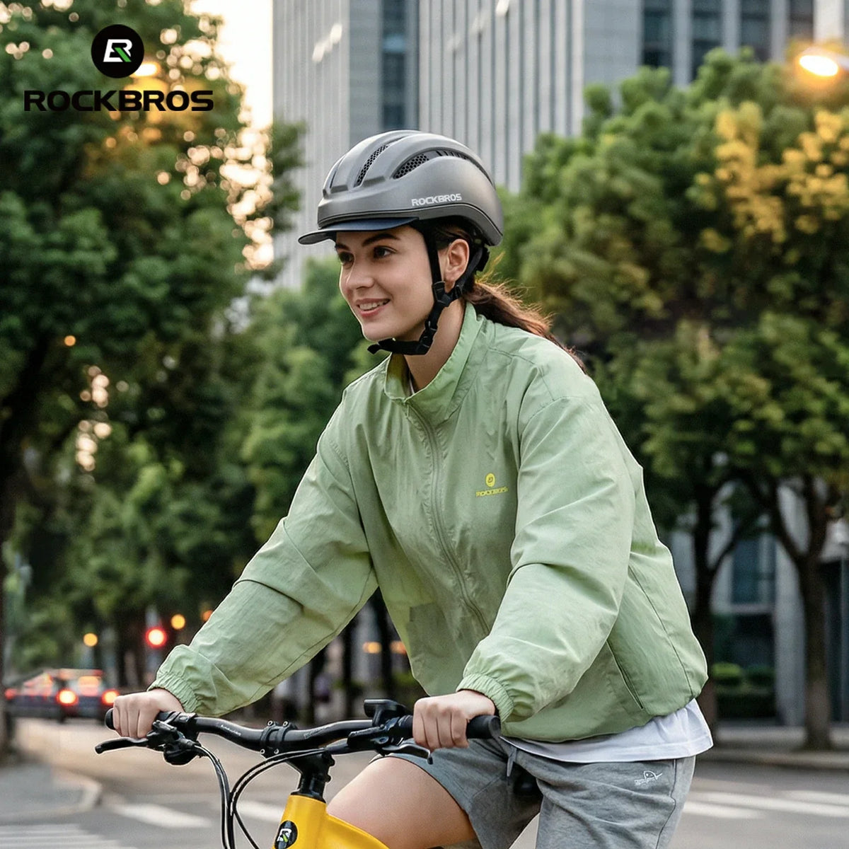 ROCKBROS Urban Cycling Lekki kask rowerowy