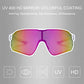 ROCKBROS Polaryzacyjne okulary sportowe dla rowerzystów (ochrona UV)