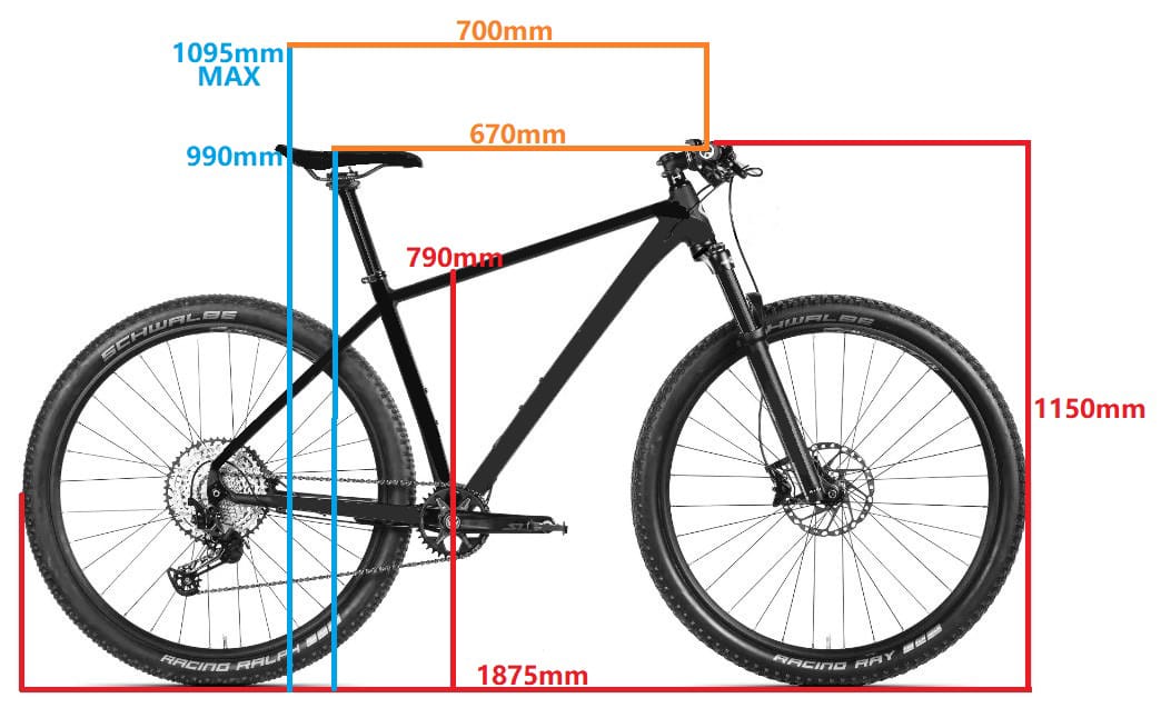 RINOS Gaia2.0 Karbonowy rower górski MTB  Hardtail Shimano Deore 12 biegów Rockshox