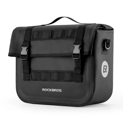 ROCKBROS torba na bagaż rowerowy/motocyklowy 600D sakwa 9-15L wodoodporna