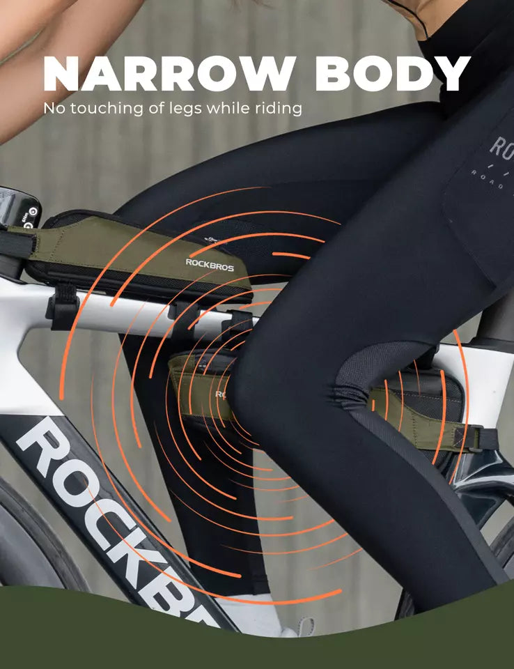 ROCKBROS torba na ramę torba na dolną rurę torba rowerowa rower szosowy MTB