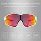 ROCKBROS Polaryzacyjne okulary sportowe dla rowerzystów (ochrona UV)