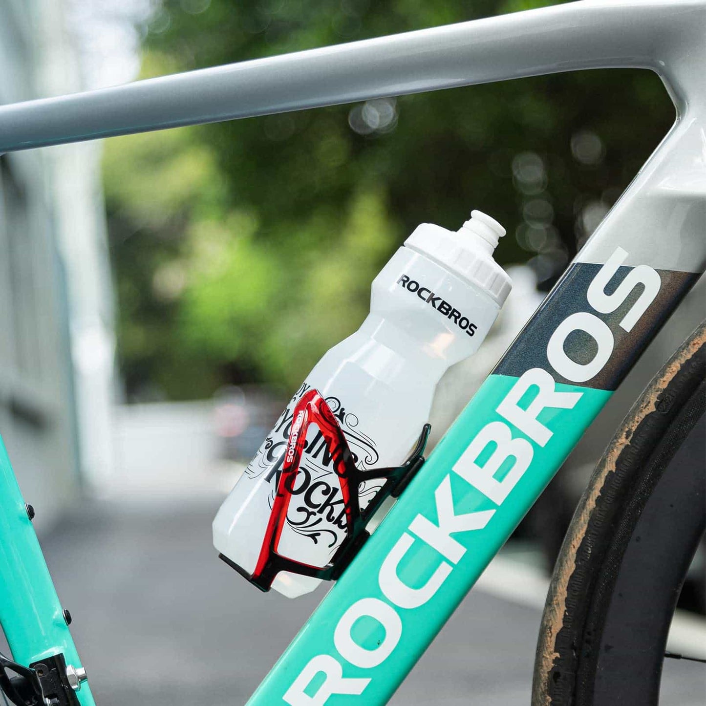 Lekki uchwyt na bidon rowerowy PC 35g ROCKBROS