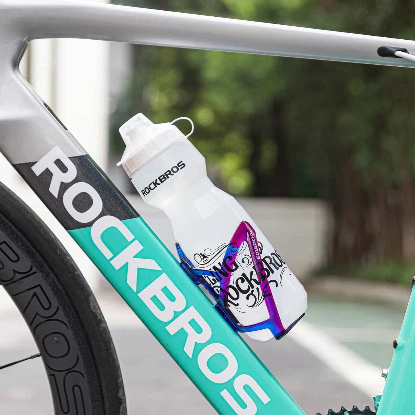 Lekki uchwyt na bidon rowerowy PC 35g ROCKBROS