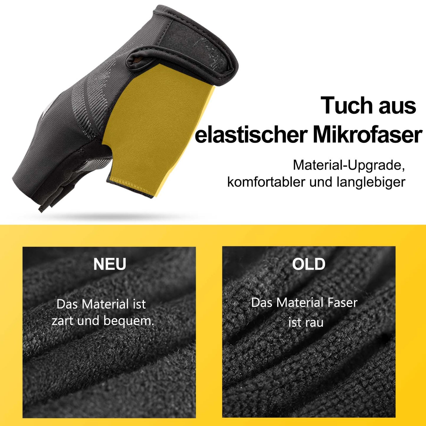 Rękawiczki jeździeckie antypoślizgowe z odblaskowymi półpalcami, rozmiary S-XXL, ROCKBROS